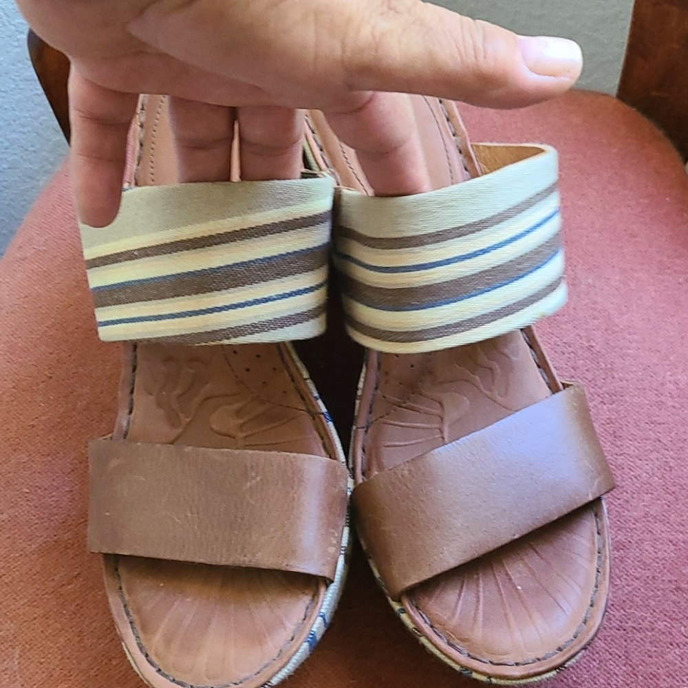 Born Heeled Wedge shoes